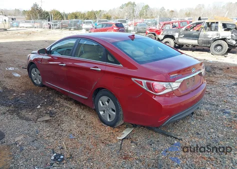2012 Hyundai Sonata Hybrid из США, поврежденный, VIN KMHEC4A47CA055108